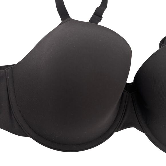 Skims Fits Everybody Unlined Demi Bra Black Onyx New with tags Size 40B - Picture 2 of 4